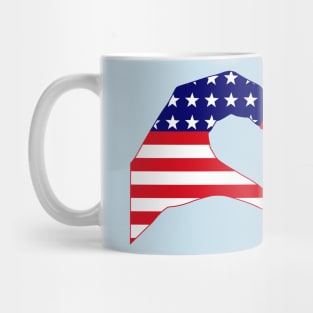 We Heart USA & Taiwan Patriot Flag Series Mug